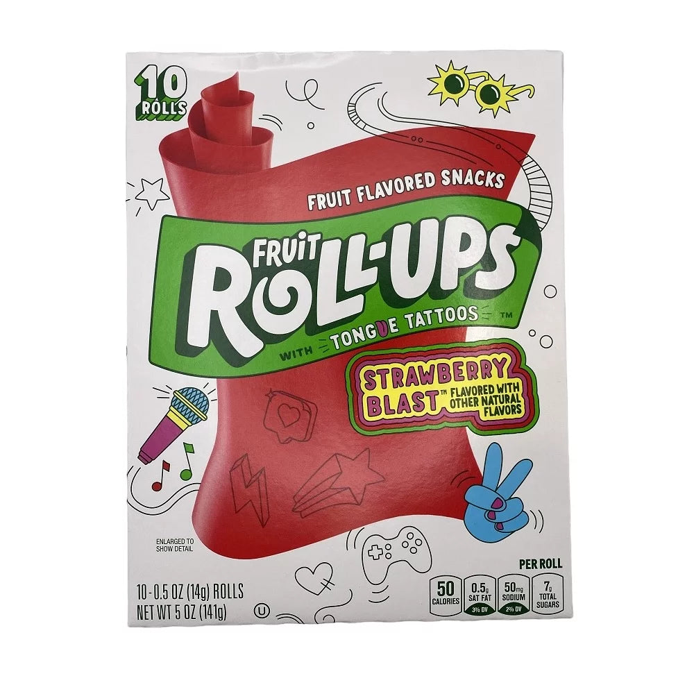 Fruit Roll Ups- Strawberry - 14 g
