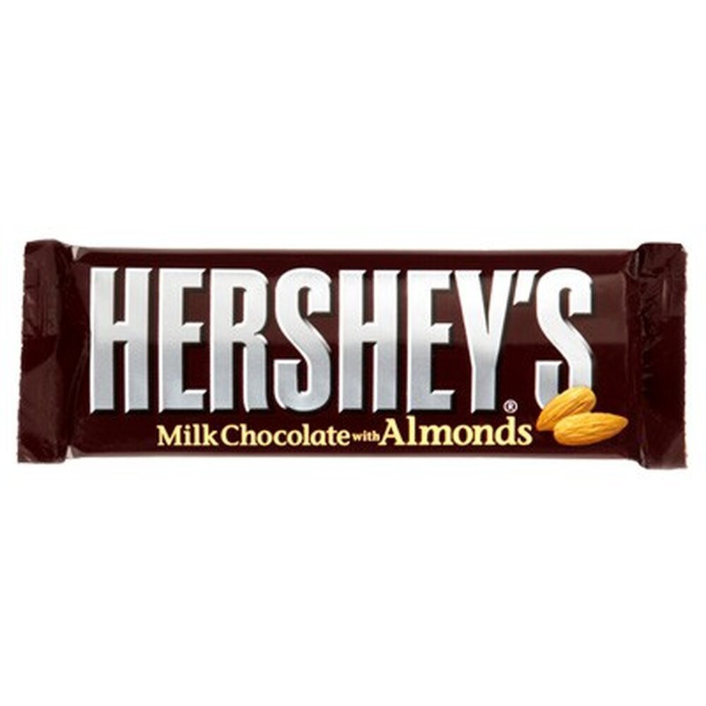 Hershey's Milk Chocolate Bar with Almond - 41 g