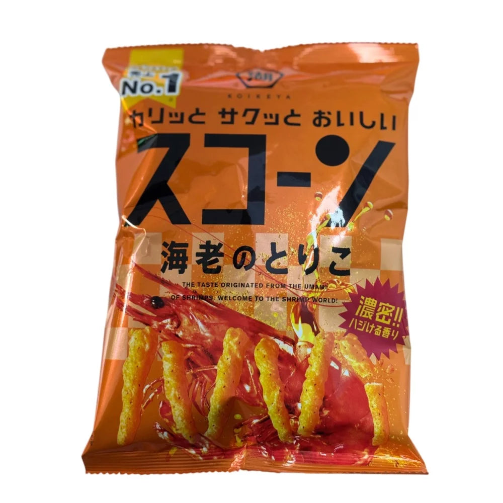 Koikeya - Crunshy Snack - Rich Shrimp Chips- 73g