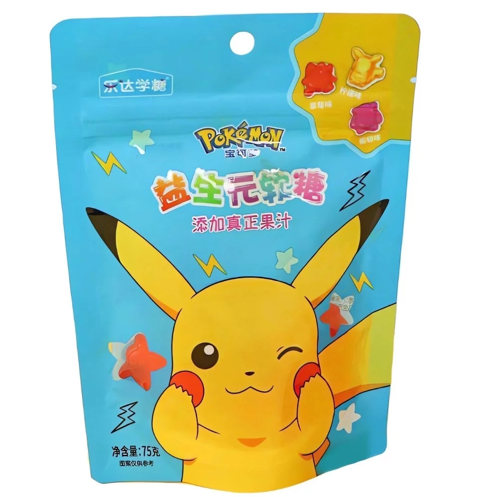 Pokémon - Gummibärchen - Lemon,Strawberry, Grape - 75g