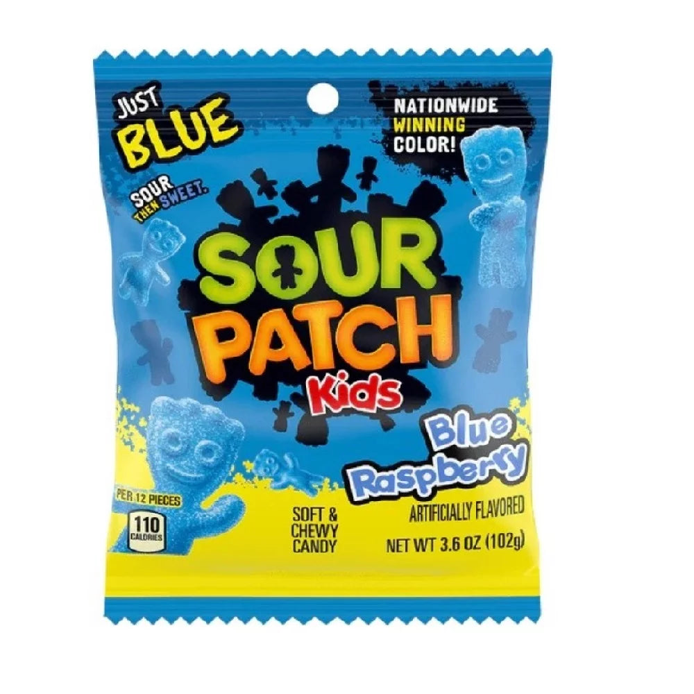 Sour Patch Kids - Blue Raspberry - Tüte - 102g