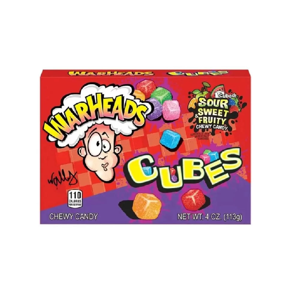 Warheads - Chewy Cubes - Theater Box - 113g