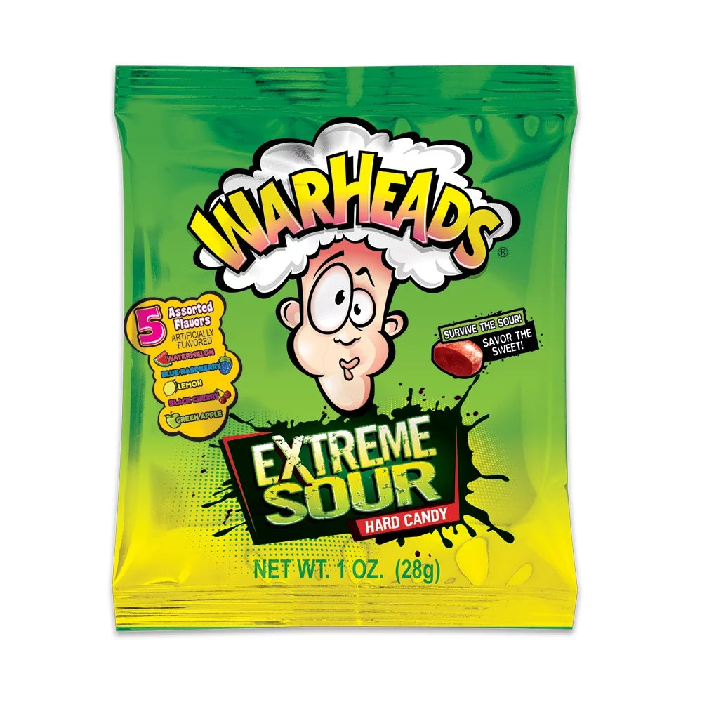 Warheads - Extreme Sour Hard Candy - 28g