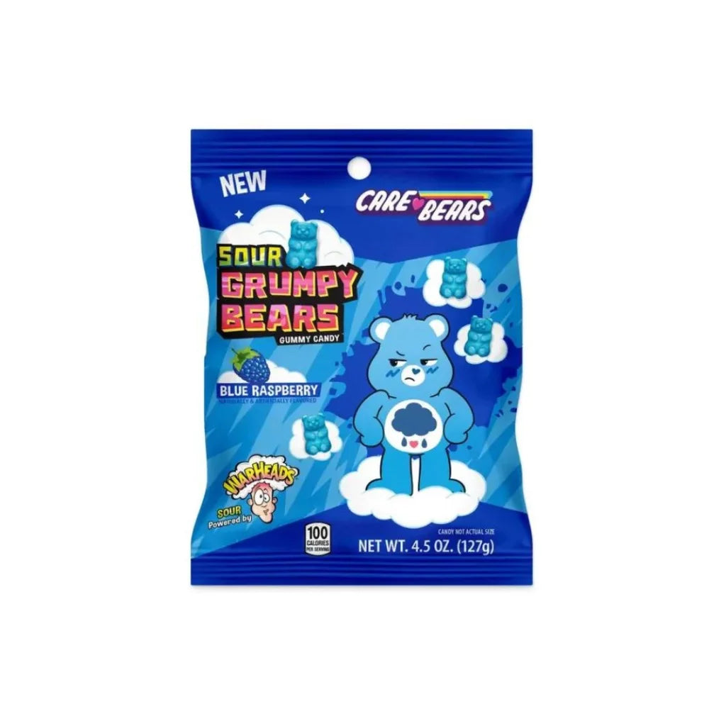 Warheads - Sour Grumpy Bears - Tüte - 128g