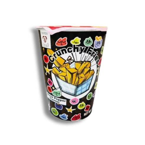 Tokimeki Crunchy Fries - Black Pepper Flavour 50 g