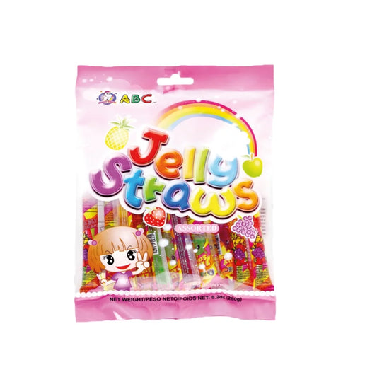 ABC - JELLY STRAWS - 260G