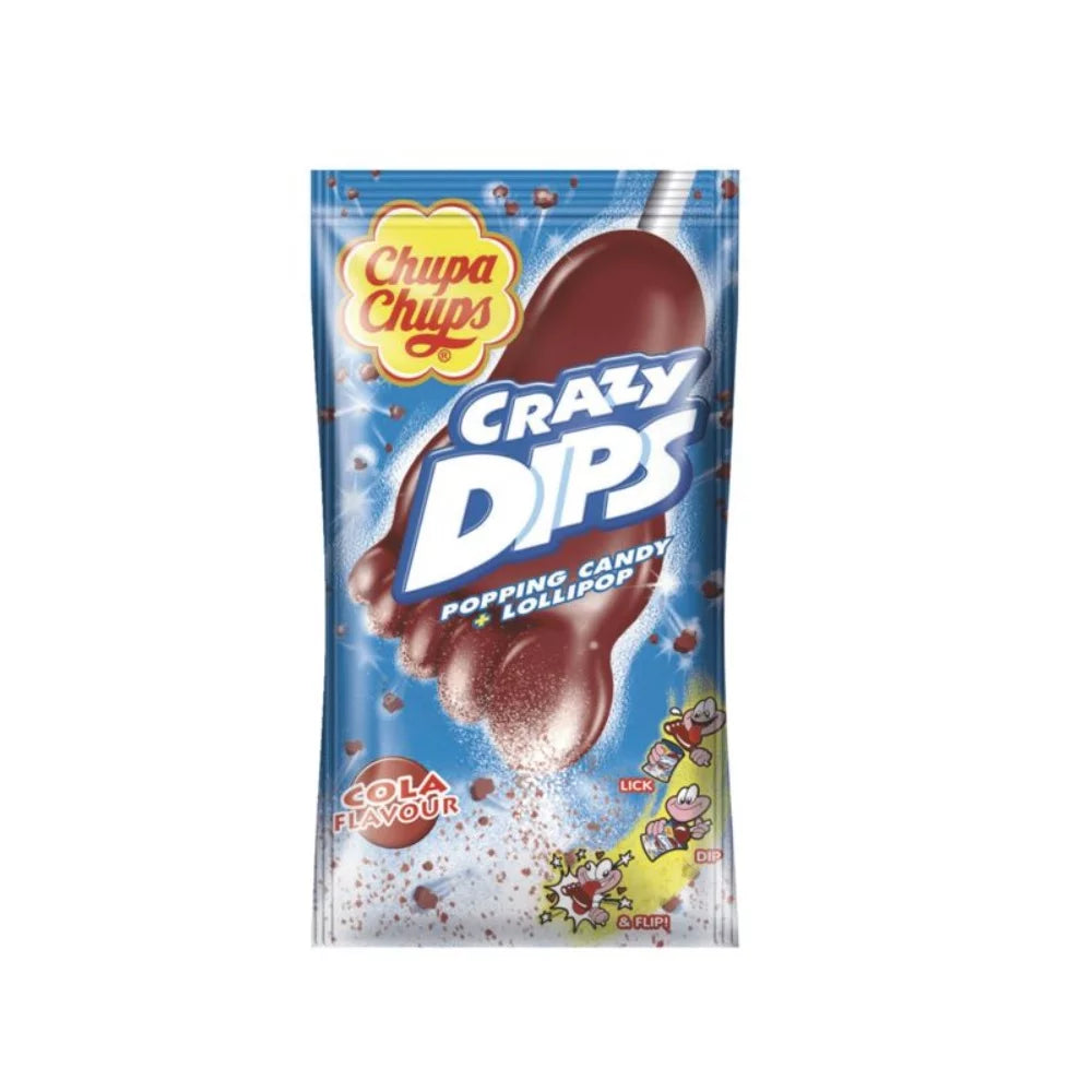 Chupa Chups - Crazy Dips - Cola - 14g