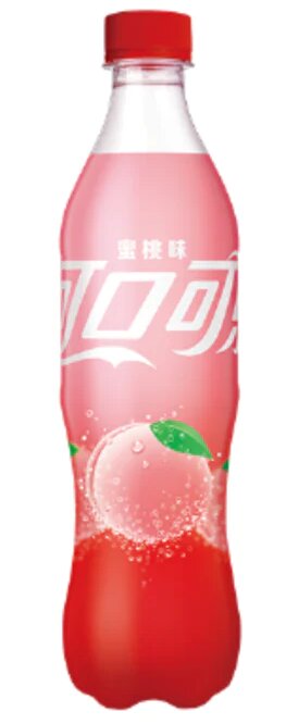 Coca Cola - Peach (China) - 0,5 l