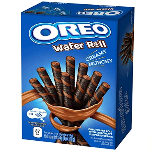 Oreo Wafer Roll Chocolate 54g