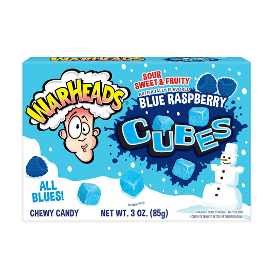 Warheads Cubes Blue Raspberry 85g