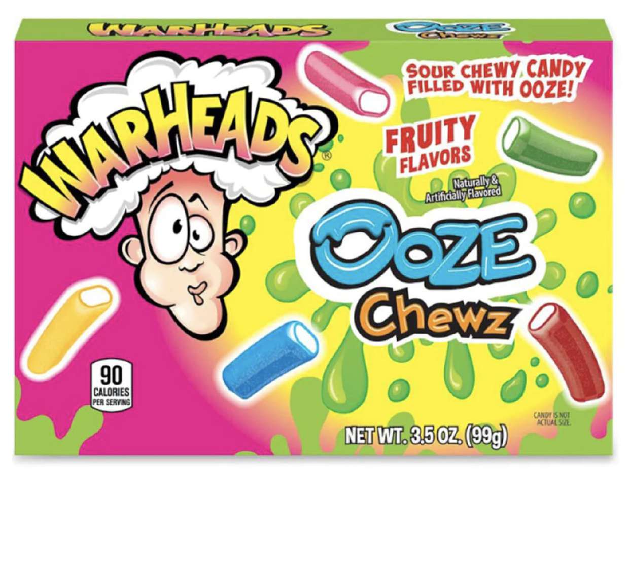 Warheads Ooze Chews - 99g